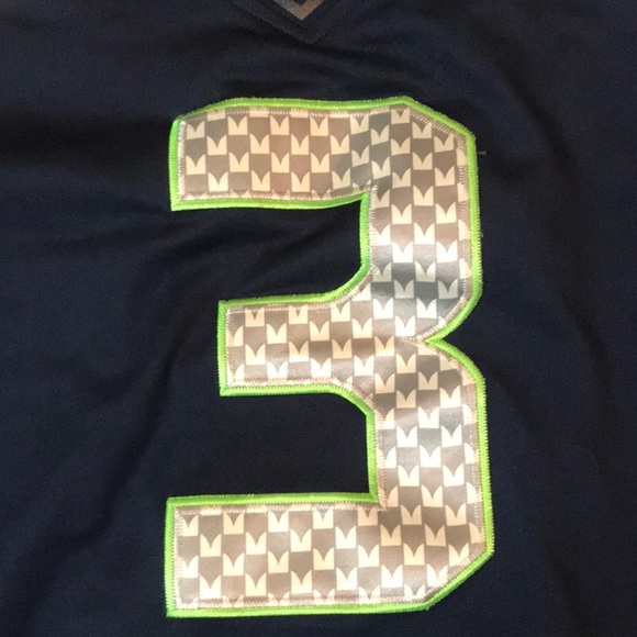 Preowned Seattle Seahawks - Russell Wilson #3 short sleeve Jersey - XL - NFL P… - Picture 2 of 8
